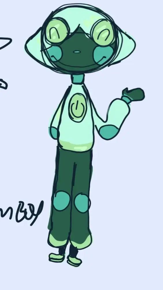 ai character: gemi ai helper background