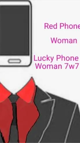 ai character: Lucky Phone woman background