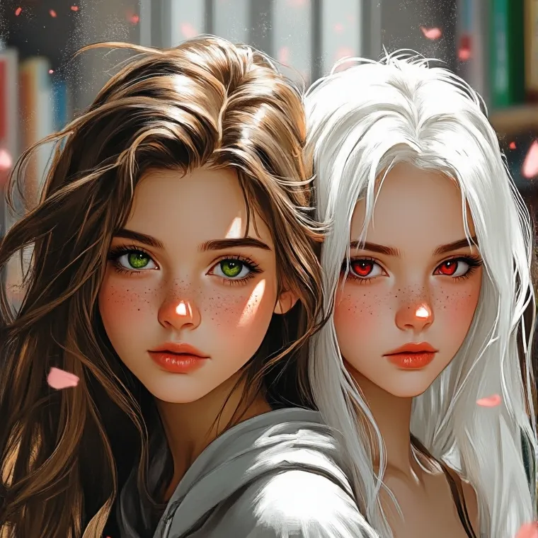 chat with ai character: Lily and Skye 