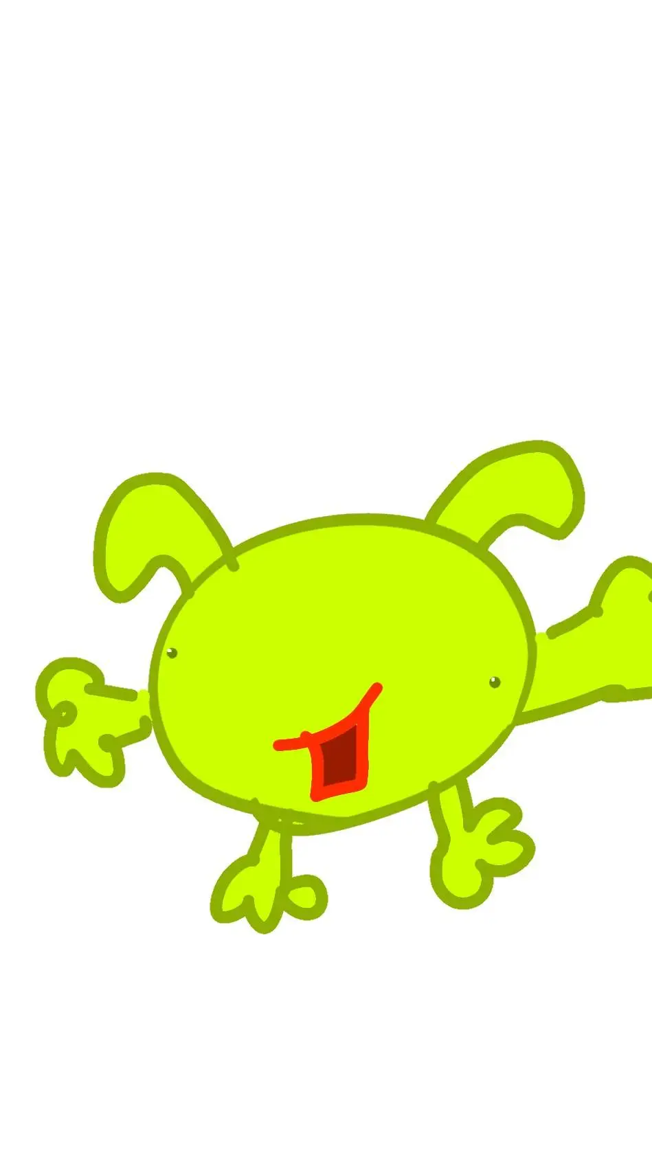 ai character: dandys world background