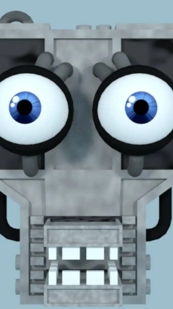 ai character: FNAF BY background