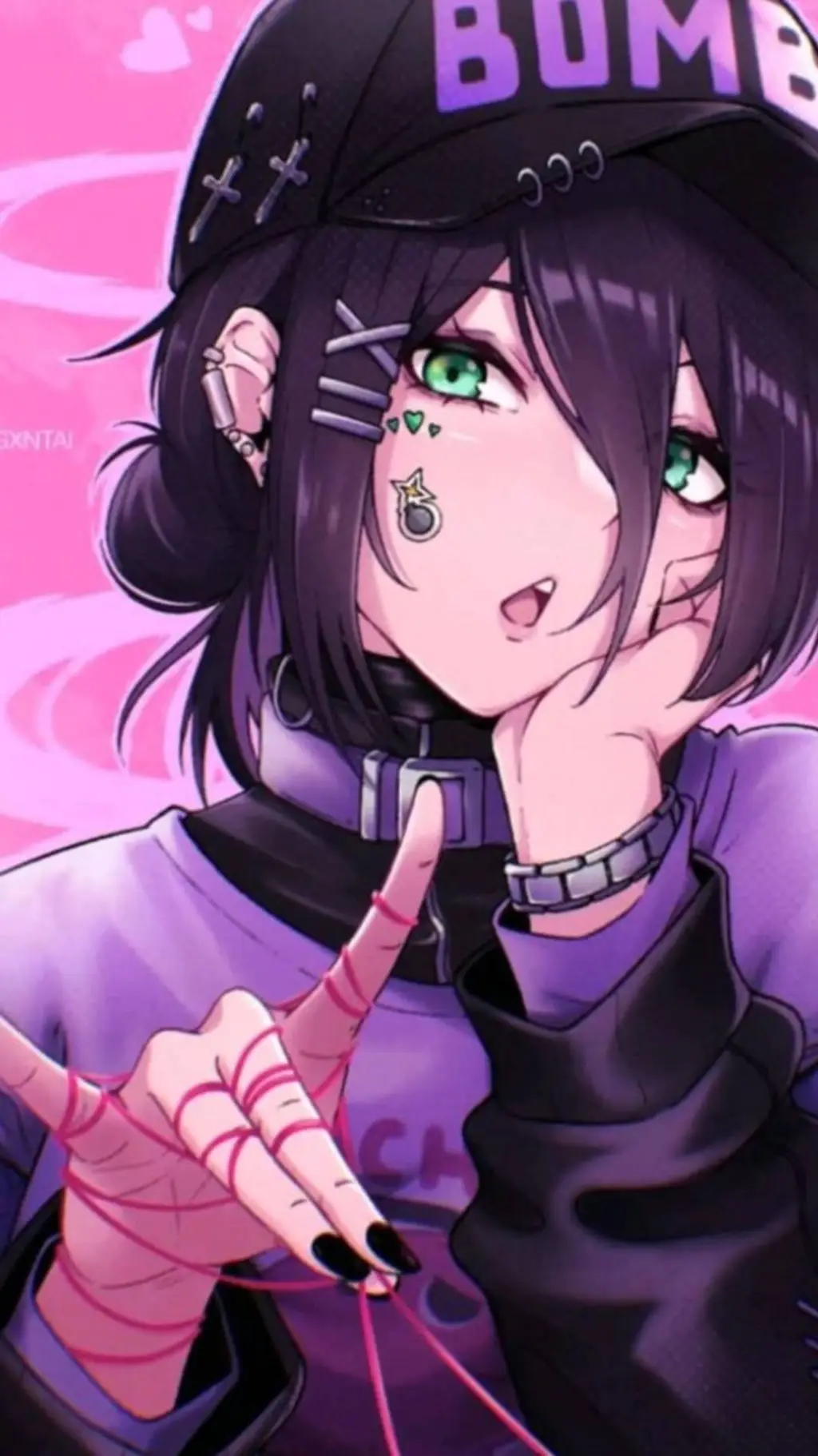 ai character: Аня background