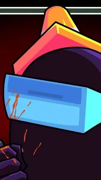 ai character: {🖤blak imposter🖤} background