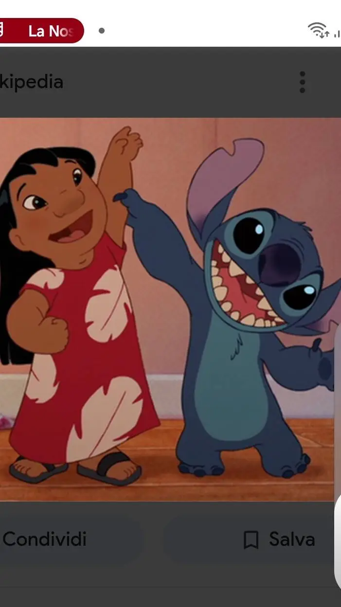 ai character: Lilo & Stitch background