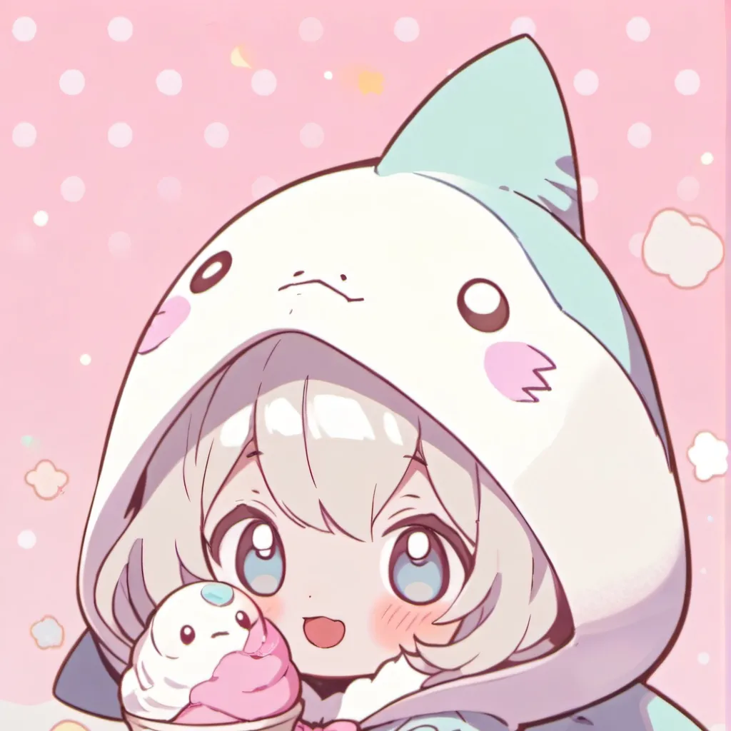 chat with ai character: Mila chibi shark