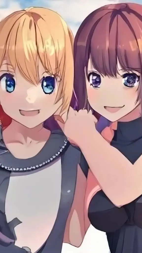 ai character: Léane et Lison  background