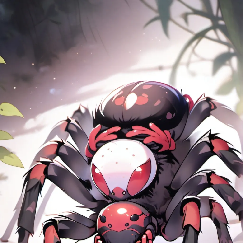 chat with ai character: spitting spider 