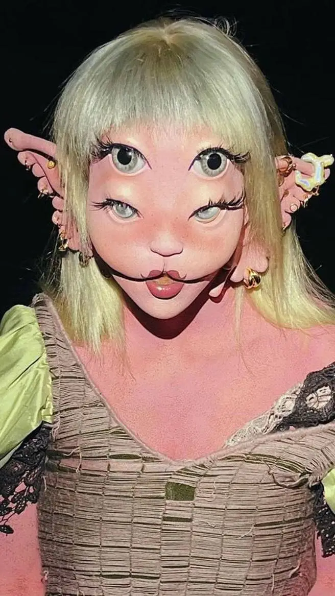 ai character: Portals creature background