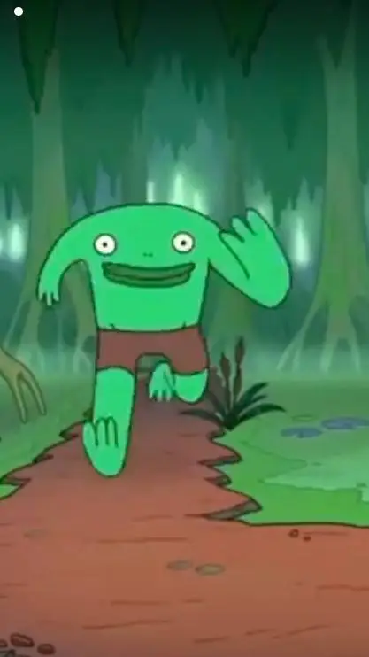 ai character: mr frog background