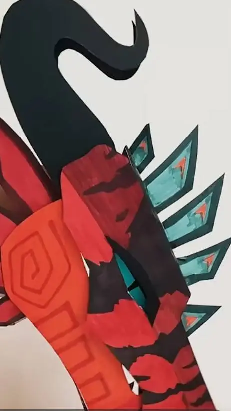 ai character: crio dragon background