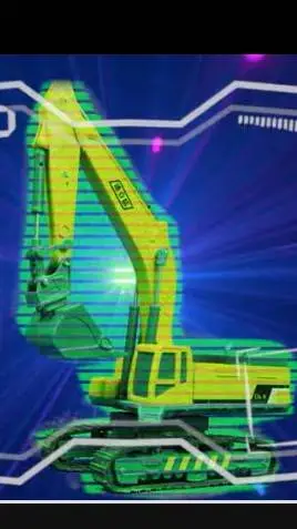 ai character: alive excavator background
