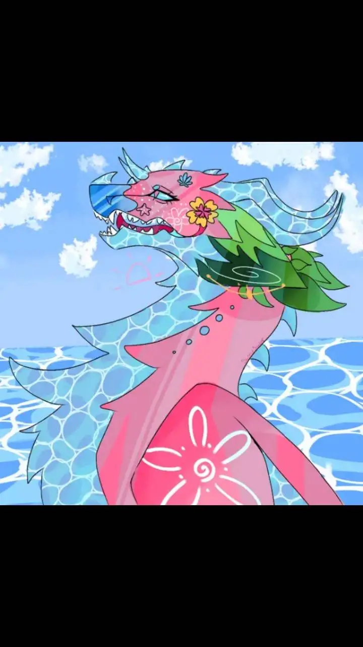 ai character: Dragon  background