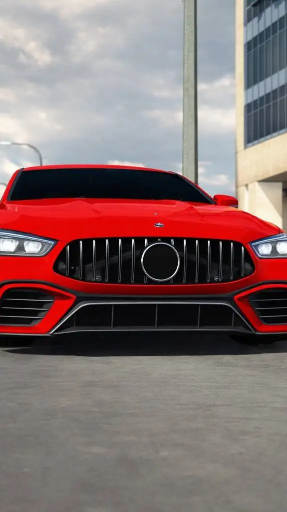 ai character: gaint alive car background