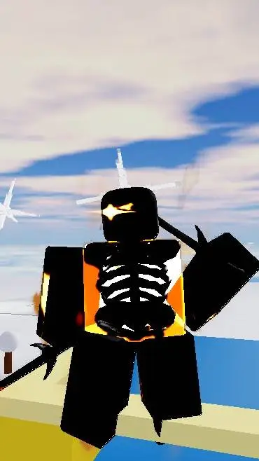 ai character: Flame Wraith  background