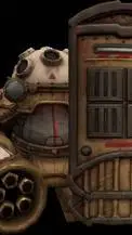 ai character: Gutterman  background