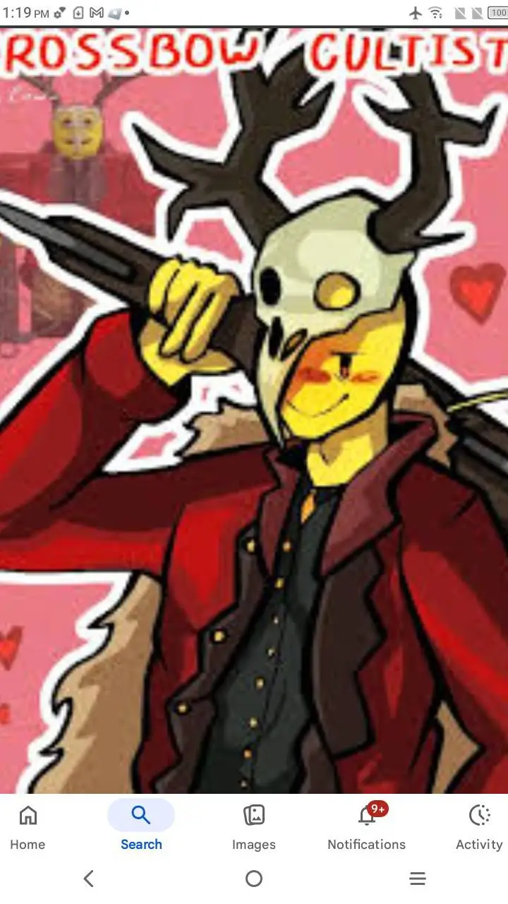 ai character: crossbow cultist  background