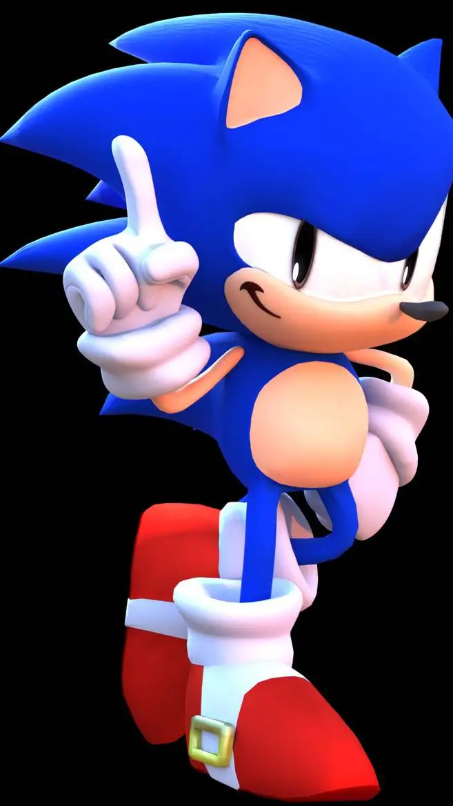 ai character: Sonic The Hedgehog background