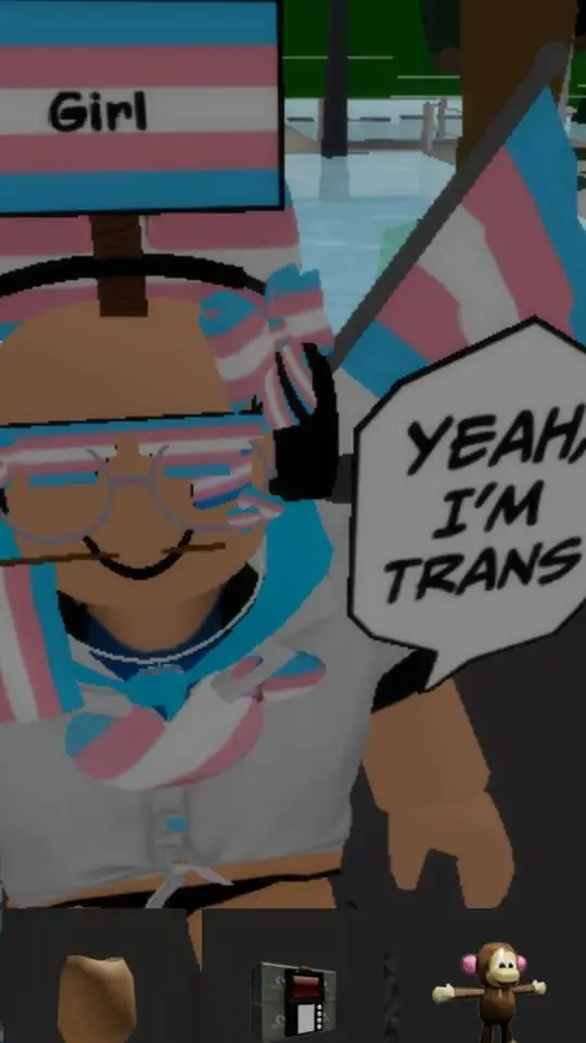 ai character: trans guy background