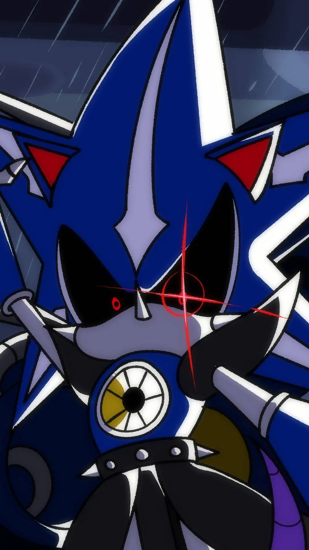 ai character: Neo Metal Sonic background