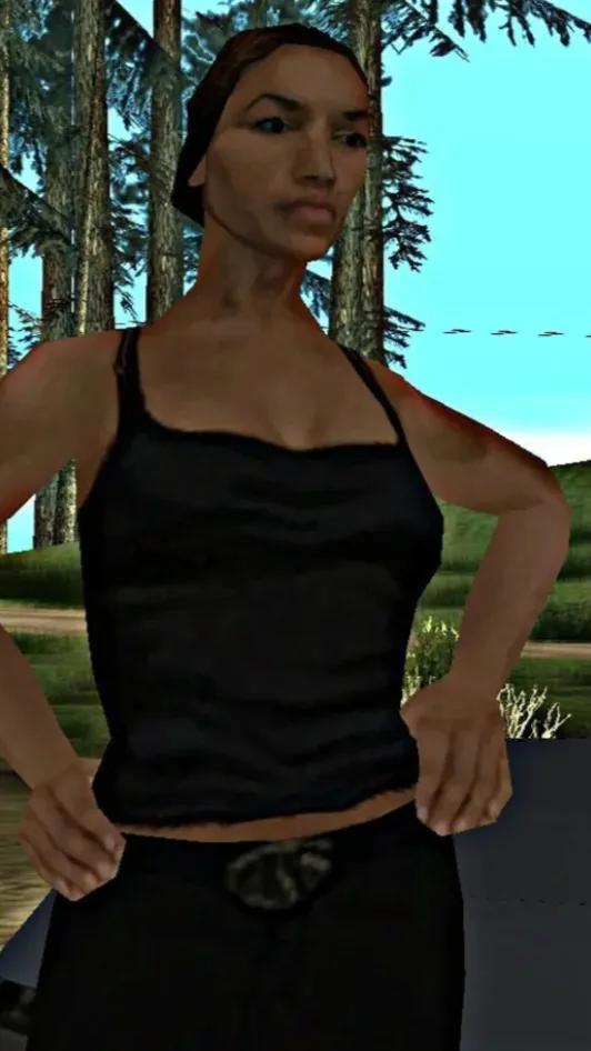 ai character: Catalina background