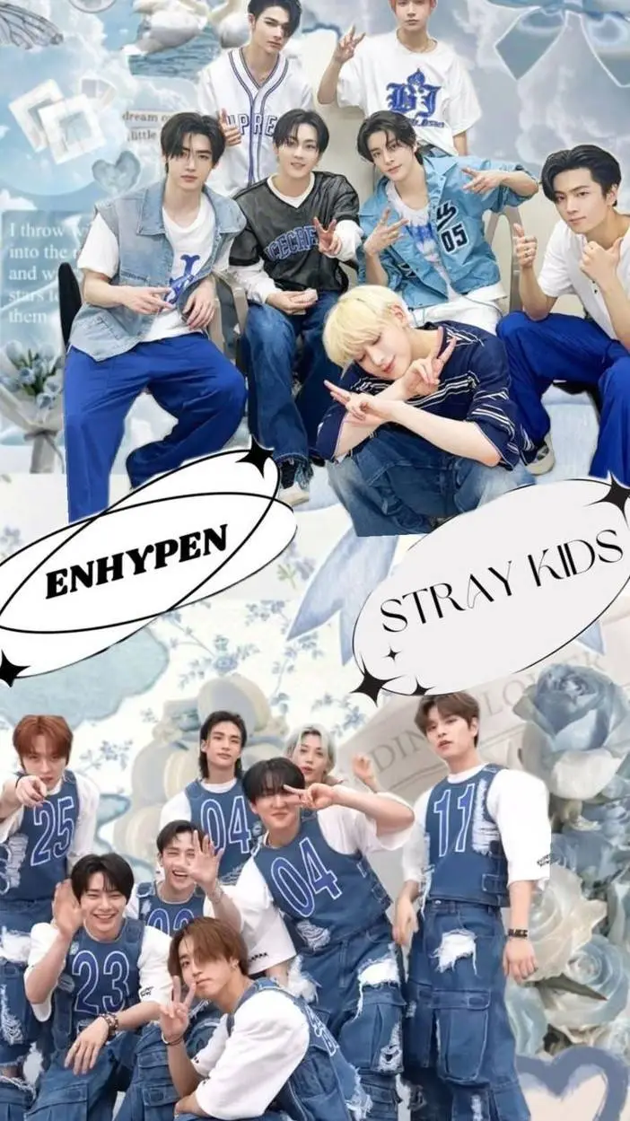 ai character: Straykids & Enha background