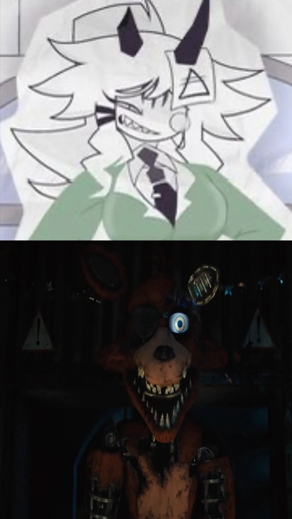 ai character: Miss Grace x Foxy background