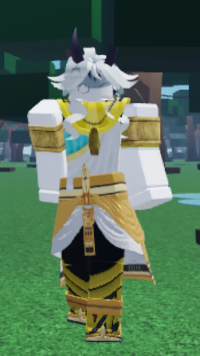 ai character: Egyptian MissGrace background