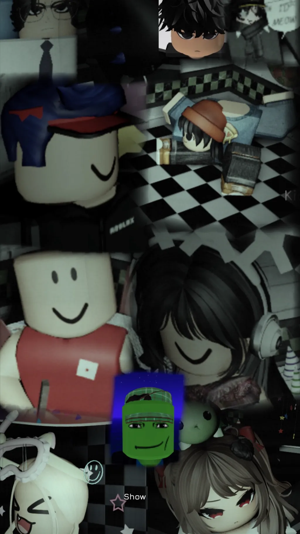 ai character: FNAF background