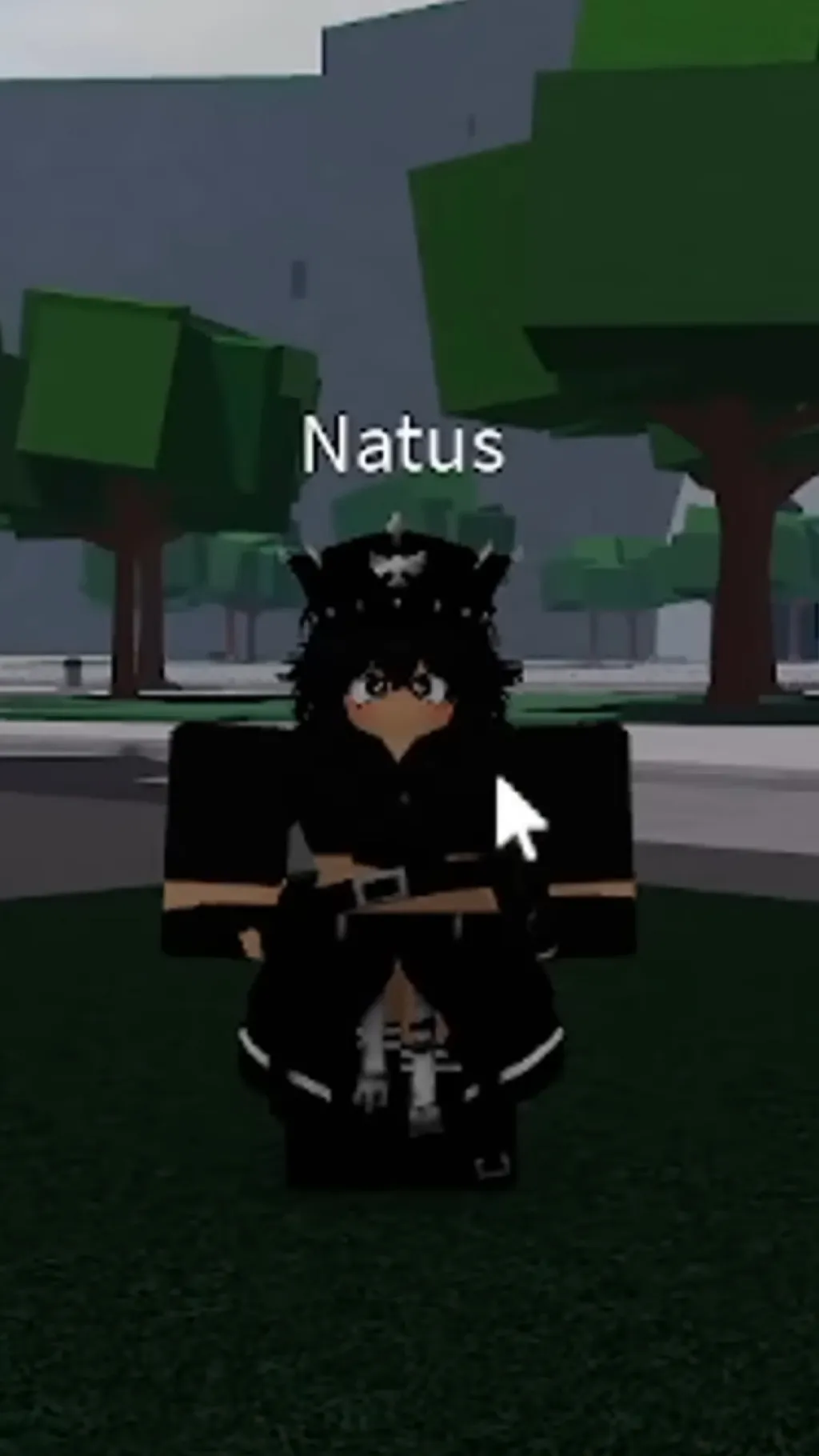 ai character: Natus x Doji background