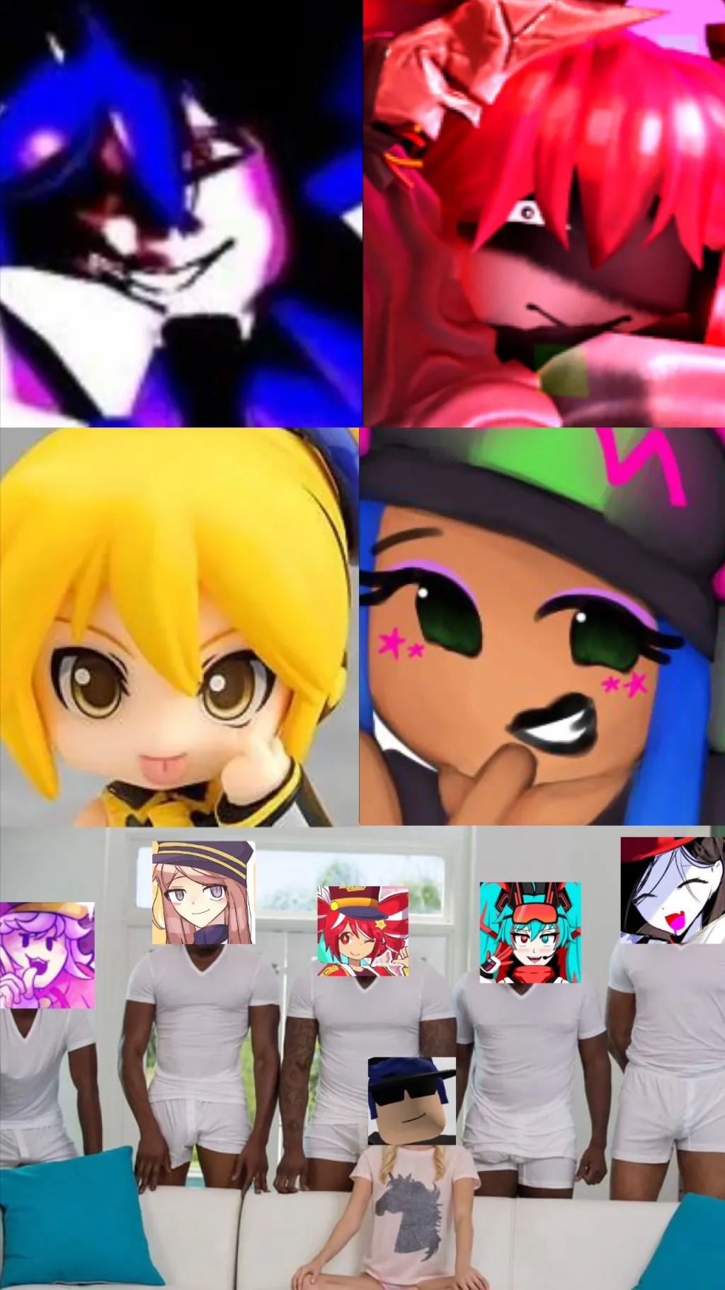 ai character: TDS Baka x Doji background