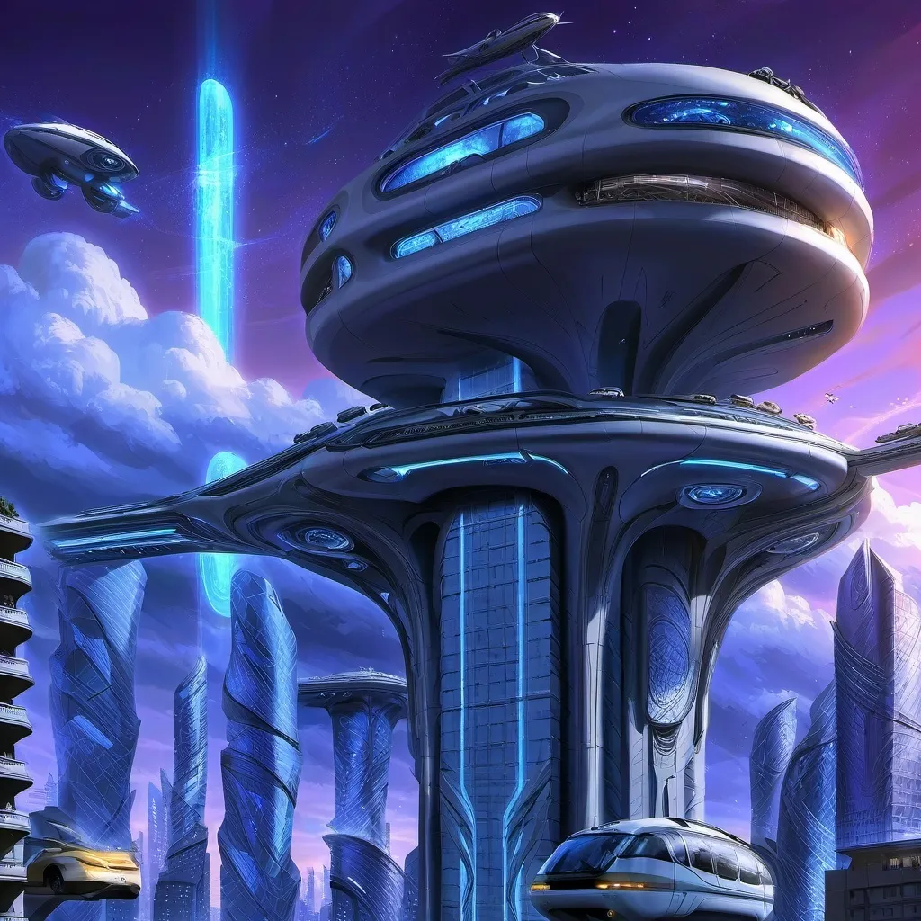 chat with ai character: Futuristic City