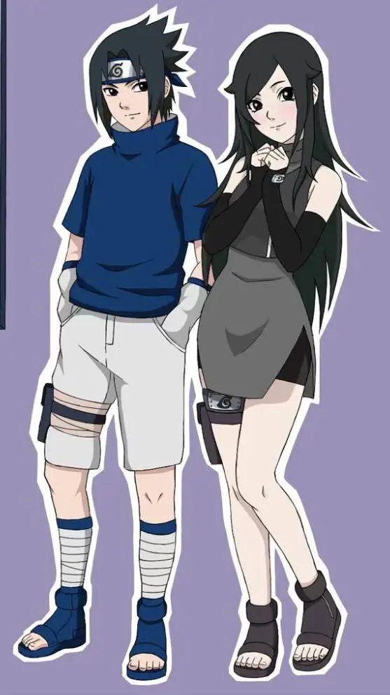 ai character: Sasuke sister  background