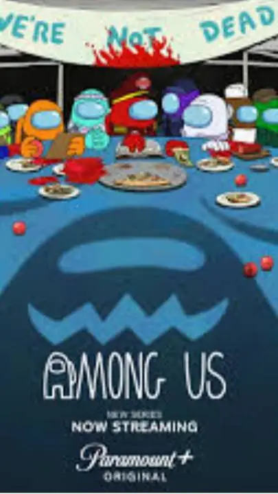 ai character: AMONG US SHOW background