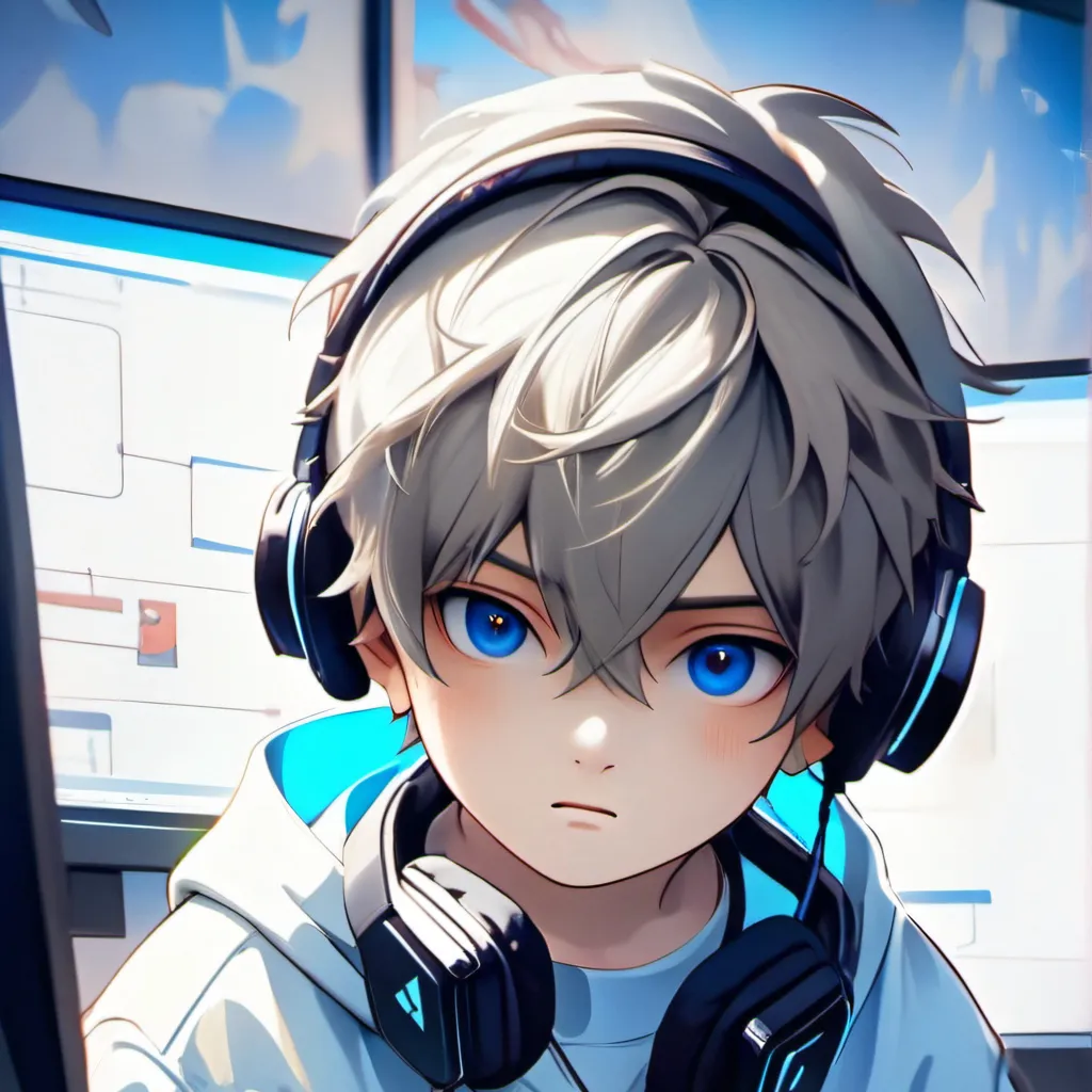 chat with ai character: Tryhard kid