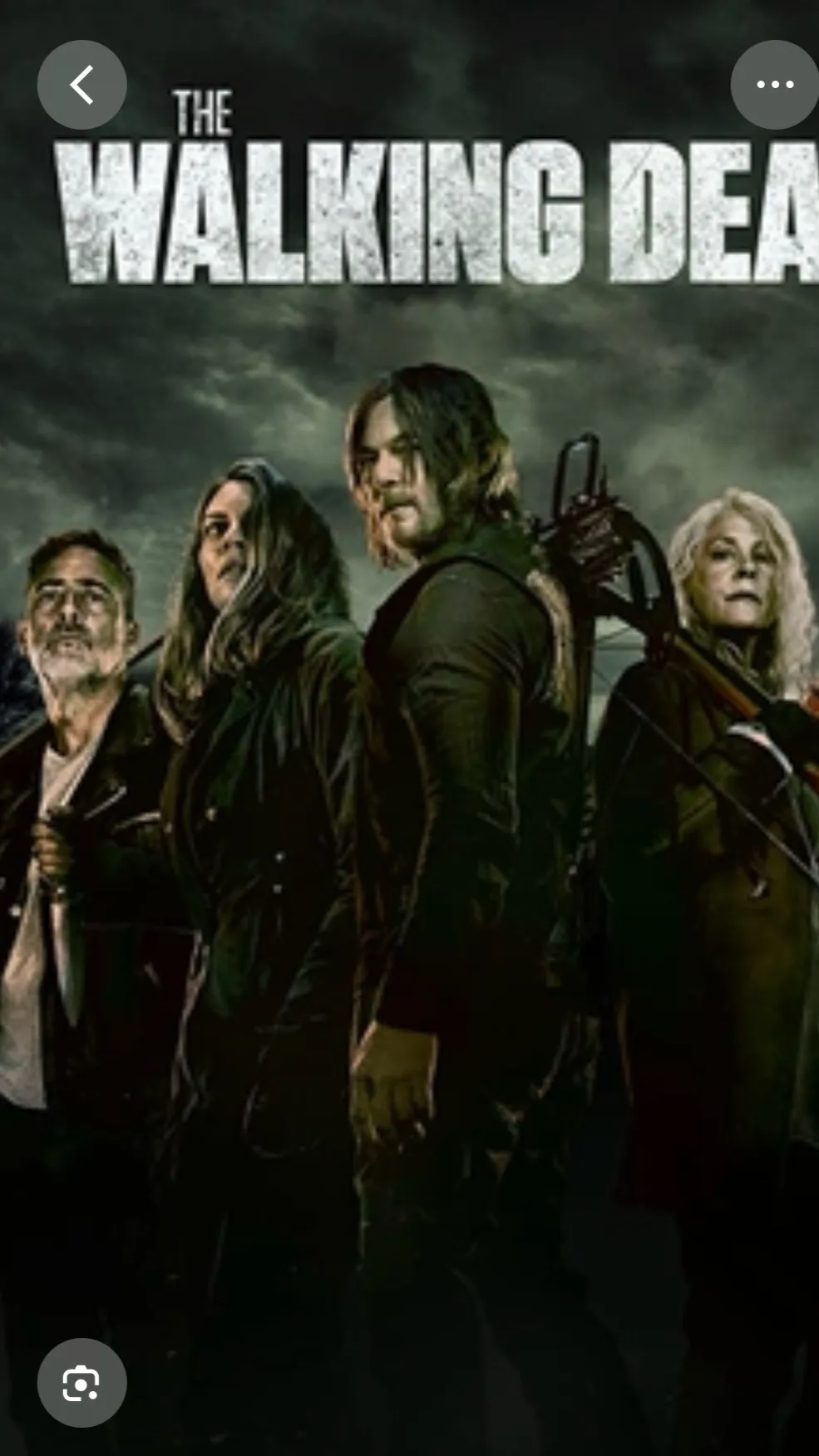 ai character: TWD background