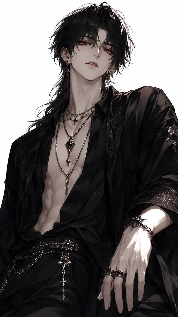 ai character:  Adrian Black background