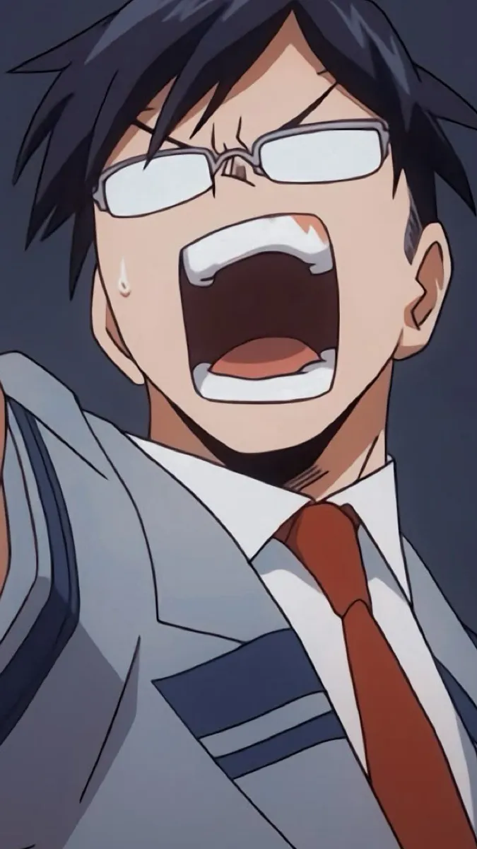 ai character: Tenya Iida background