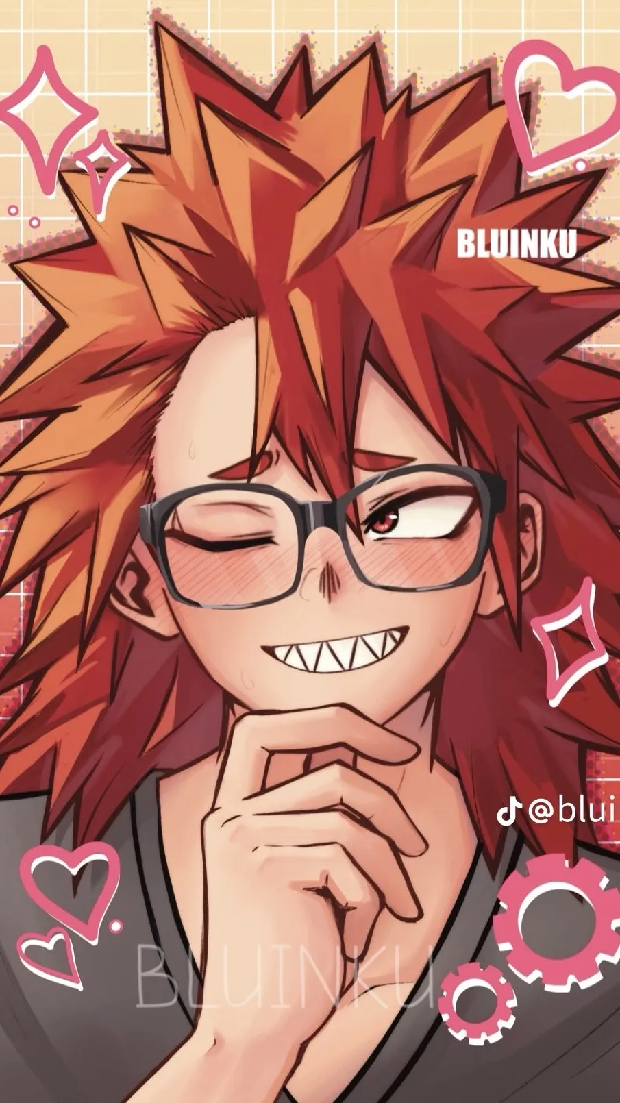 ai character: Eijirou Kirishima background
