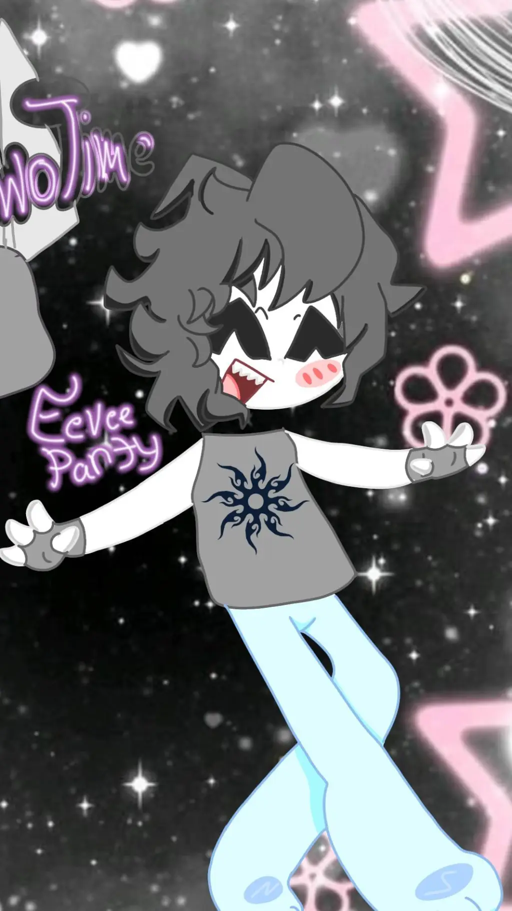 ai character: twotime background