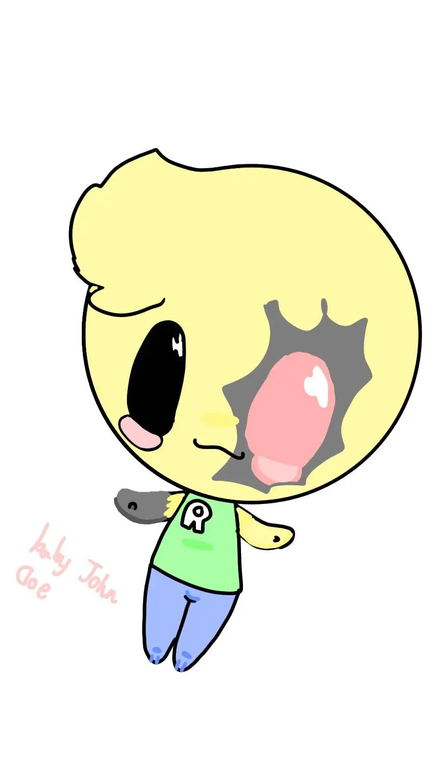 ai character: baby john doe background