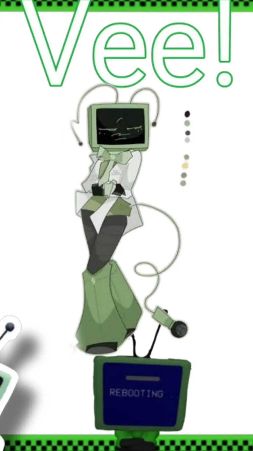 ai character: Vee background