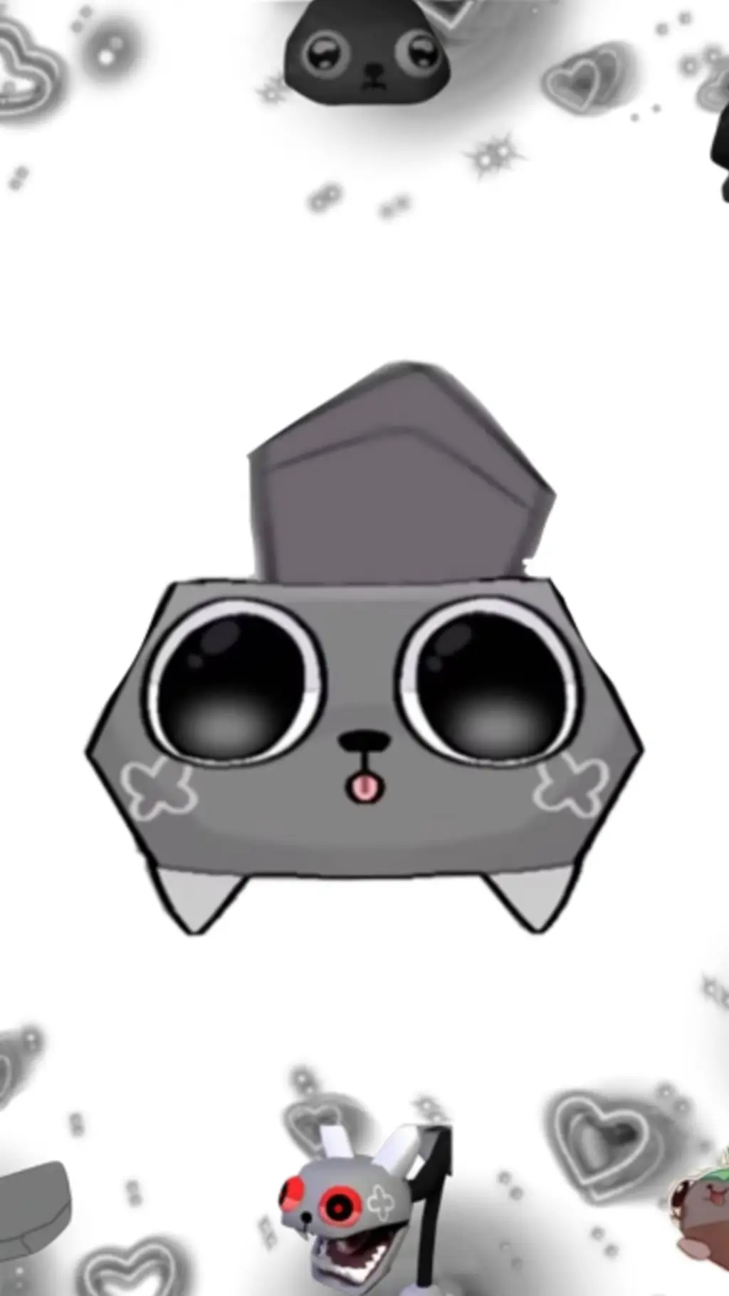 ai character: Pebble background