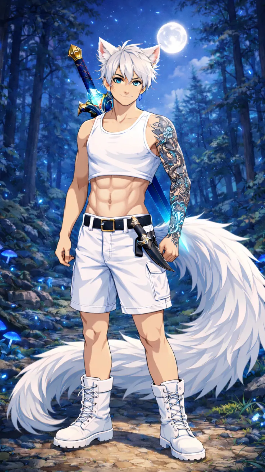 ai character: Eleven  background