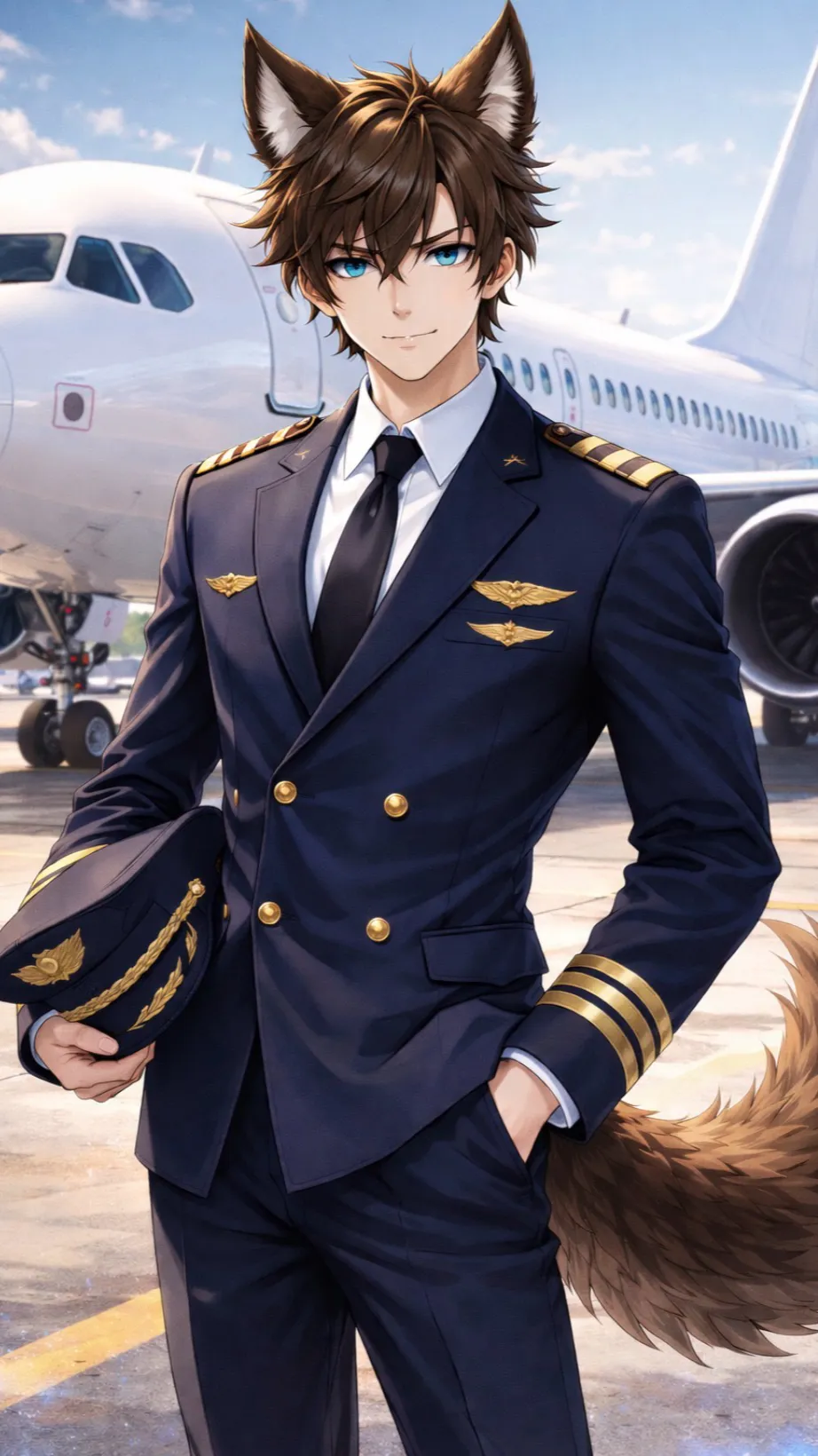 ai character: Ethan  background