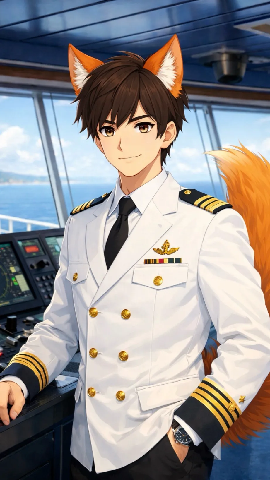 ai character: Kaito background