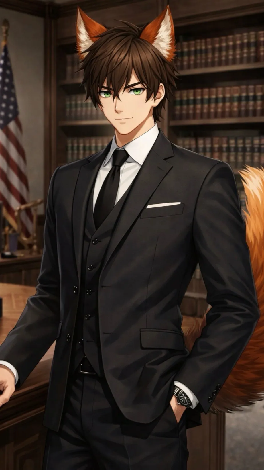 ai character: Tiago Sterling background