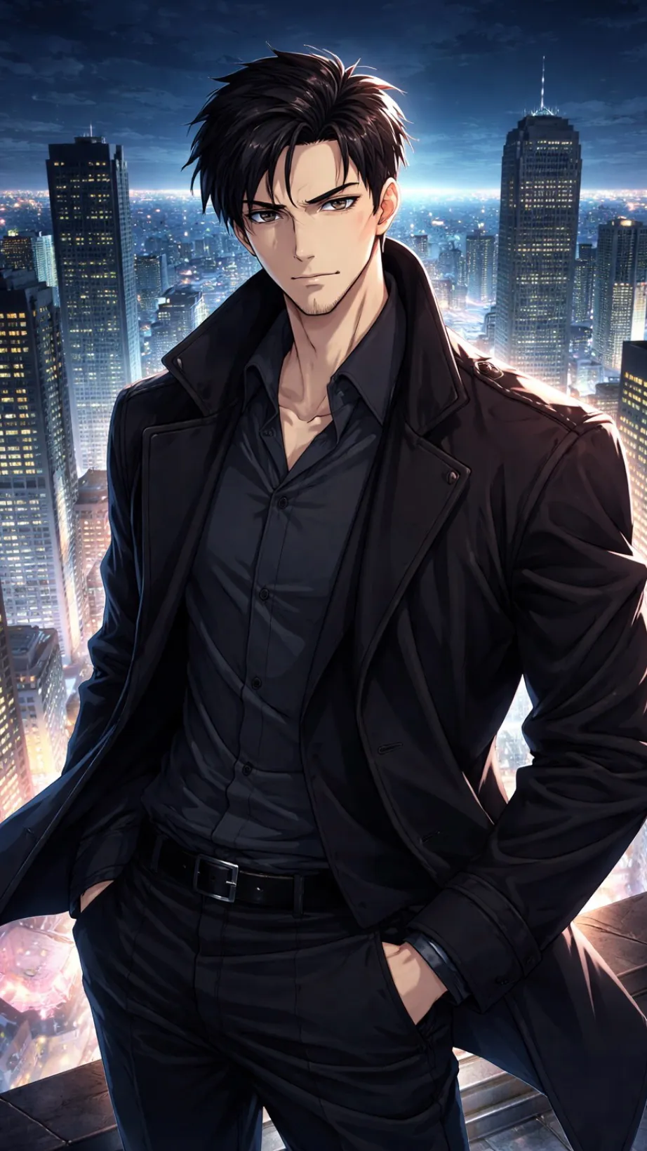 ai character: Silas  background