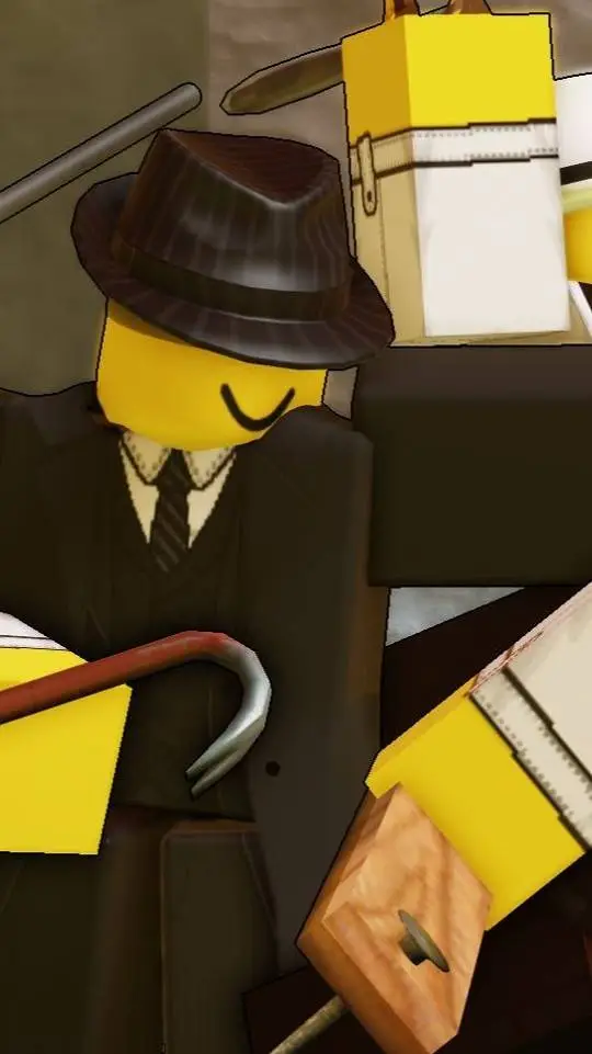 ai character: Roblox Mafia Hunts background