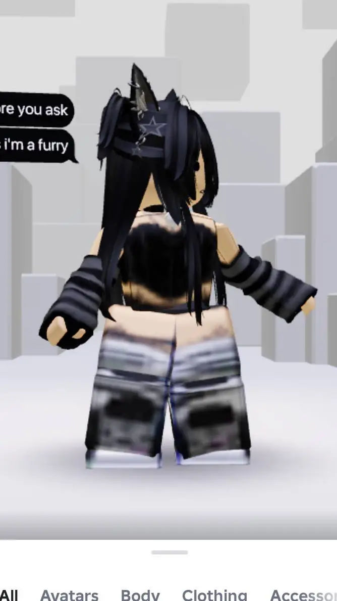 ai character: kittyyy background