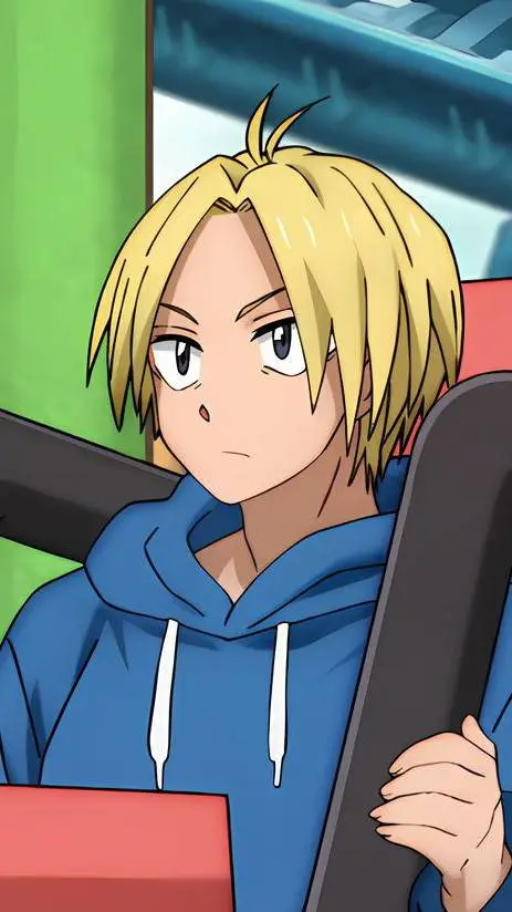 ai character: Sakamoto days! background